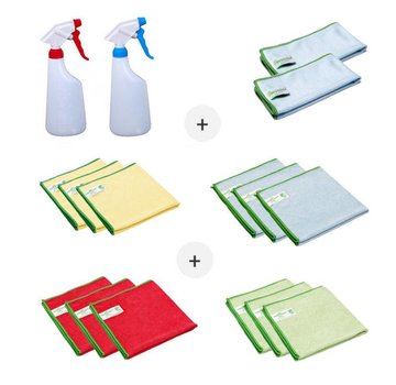 Mikrofasertuch-Set (umfangreich)