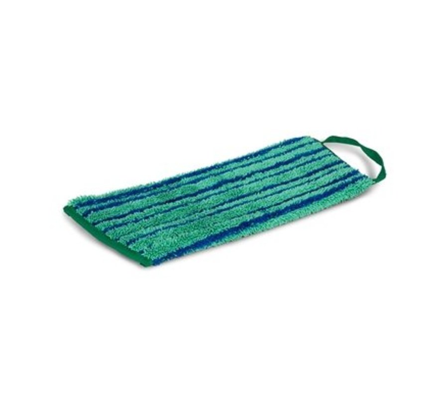 Microvezel scrubmop velcro 60cm groen