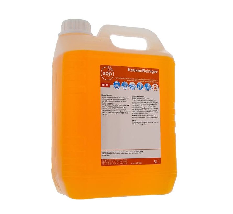 HACCP Küchenreiniger - 5 liter - Kanister