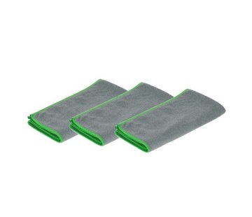 3 Stück Greenspeed Original Mikrofasertuch - Grau