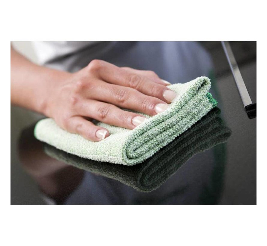 Microvezel diamonddoek 40x40cm groen