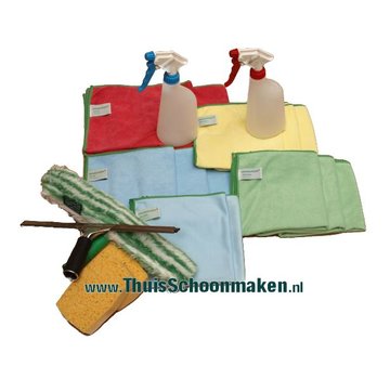 Set Interieur en Glas Schoonmaken