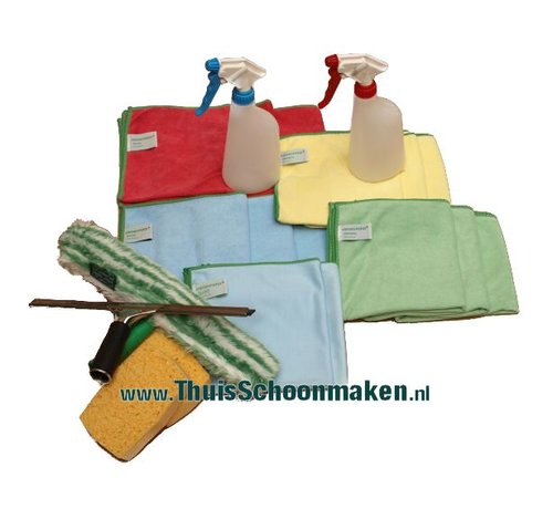 Set Interieur en Glas Schoonmaken