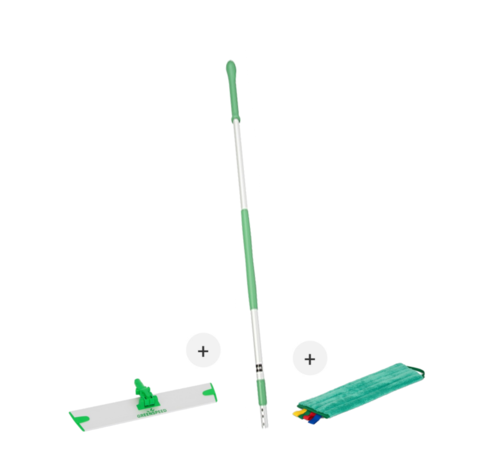 Set Floor Dust Mops (set with one or two Greenspeed Dust Mops)