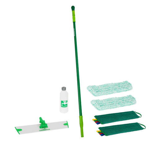 Set Vloeren en Houten Vloeren Dweilen (set met vier moppen)