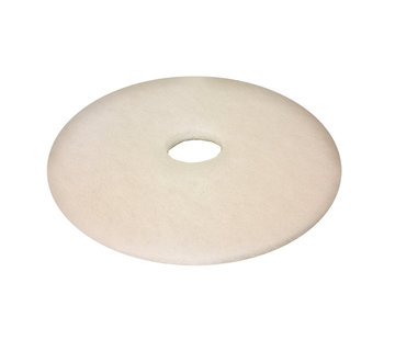 Vloerpad tbv Cleanfix - 13"/330 mm  - Wit