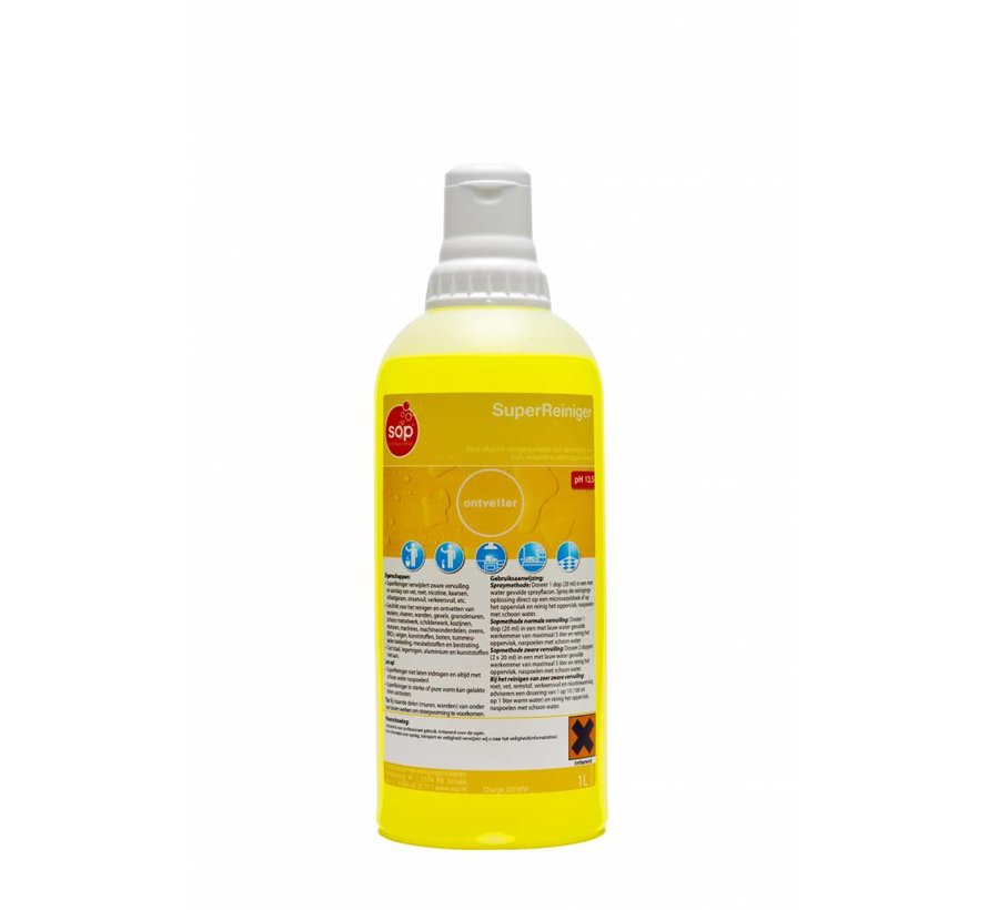 SuperReiniger - Ontvetter