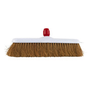 Bezem kunststof kokos