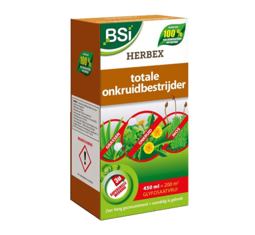 BSI Herbex - Total Unkrautvernichter - 450 ml - Konzentrat