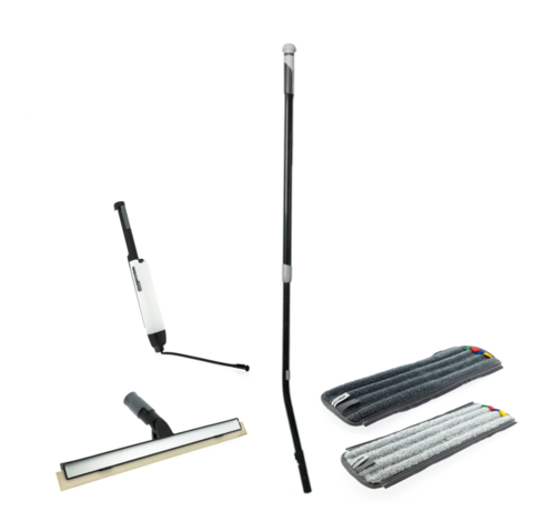 Wecoline Carabao-Bodenset (Flachmop-Set/Wischsystem)