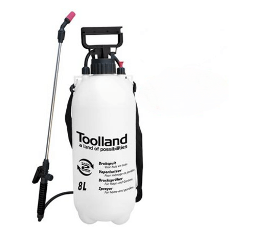 Toolland DruckSpritze | Drucksprüher 8 liter