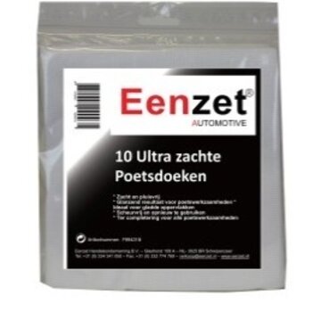 Eenzet Ultrazachte Poetsdoeken (10 Stuks)