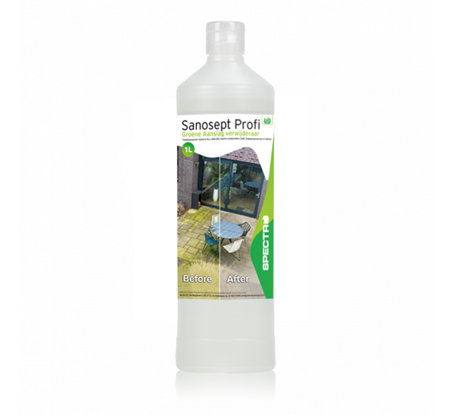Sanosept Profi Groene Aanslagverwijderaar 1ltr