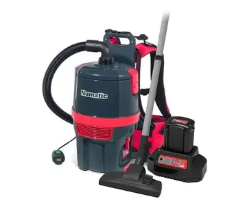 Numatic RSB150-NX Rugstofzuiger incl batterij en lader
