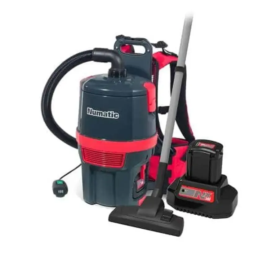 RSB150-NX Rugstofzuiger incl batterij en lader