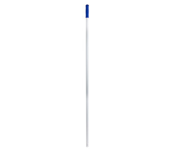 Aluminium steel met gaatjes 140cm blauw