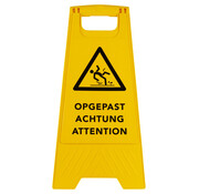 Waarschuwingsbord "Natte vloer"