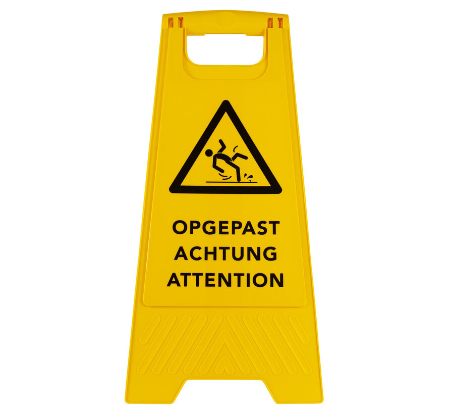 Waarschuwingsbord "Natte vloer"