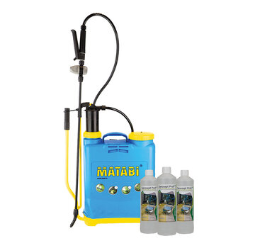 3x Sanosept Profi+Rugspuit