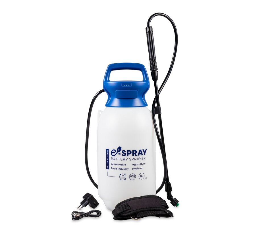 E-Sprayer 8ltr Batterij