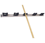 Toolflex Wandstrip 90cm met klemmen zwart 5x 20/30mm