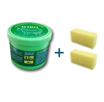 Wiro Universele reinigingssteen 850 gram (incl 2x spons)
