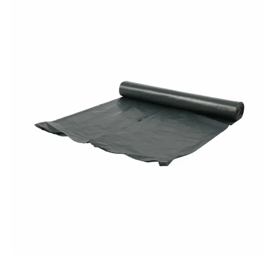 Afvalzak LDPE 60x80cm T50 Grijs rol a 20 stuks