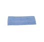 Microvezel vlakmop blauw met pockets en flappen