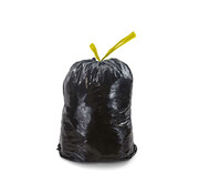 Afvalzak 10 ltr met trekband rol a 20 stuks