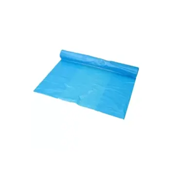 Afvalzak HDPE 80x110cm T25 Blauw rol a 20 stuks