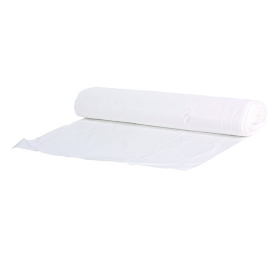 Afvalzak HDPE 61x85cm T22 Wit rol a 40 stuks