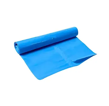 Afvalzak HDPE 70x110cm 25mu Blauw rol a 20 stuks
