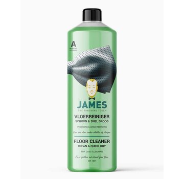 James Vloerreiniger Schoon en snel droog 1ltr
