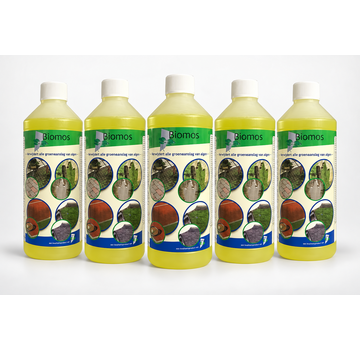Biomos Groene Aanslag Verwijderaar 1ltr 5stuks