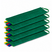 Greenspeed Microvezel twistmop velcro groen 45cm 5stuks