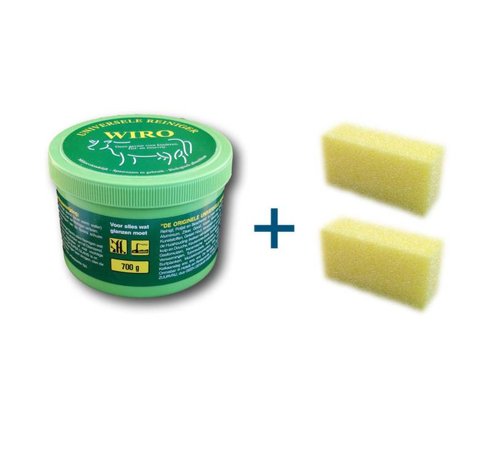 Wiro Universele Reinigingssteen 700 gram (inclusief 2x spons)