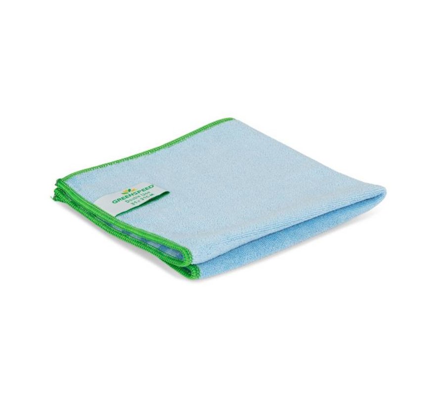 Microvezeldoek double use 31x31cm blauw