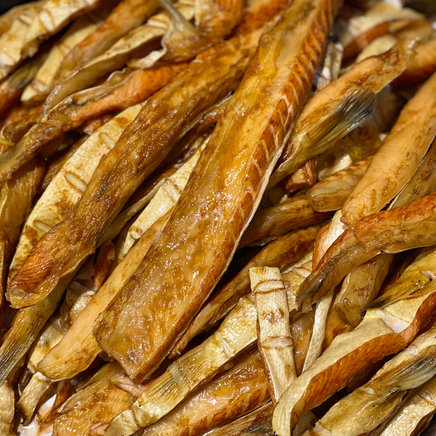 Zalmbuikjes ( warmgerookt )