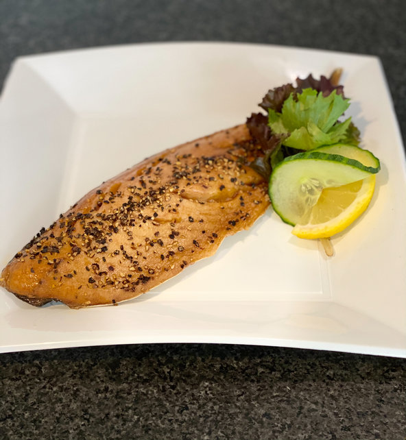 Makreelfilet Peper (warmgerookt )