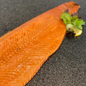 Zalmfilet (koud gerookt) 1,2 kilo