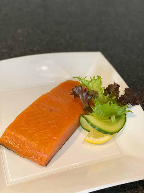 Zalmfilet (koud gerookt) 100 gr