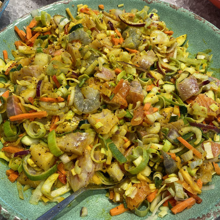 Wokschotel " Honey mustard"