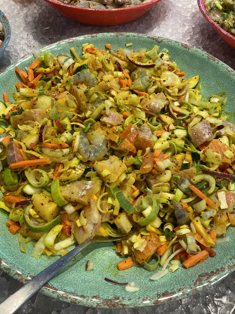 Wokschotel " Honey mustard"