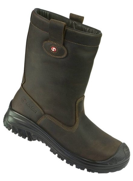 81156-09 Zwarte Werklaarzen - ‎E-Veiligheidsschoenen