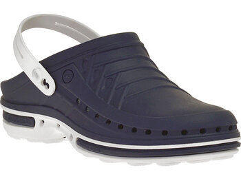 Wock Clog 03 Wit navy