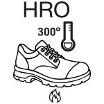 Loopzool bestand tegen contacthitte tot 300ºC