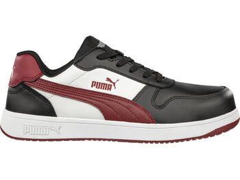 Puma Frontcourt Black/White/Red Low S3L