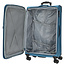 d & n Travel Line 6474 4-wiel Trolley 78 cm Aqua Blauw