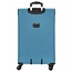 d & n Travel Line 6474 4-wiel Trolley 78 cm Aqua Blauw