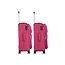 d & n Travel Line 6704 - Trolley-Set, 3-delig. Roze